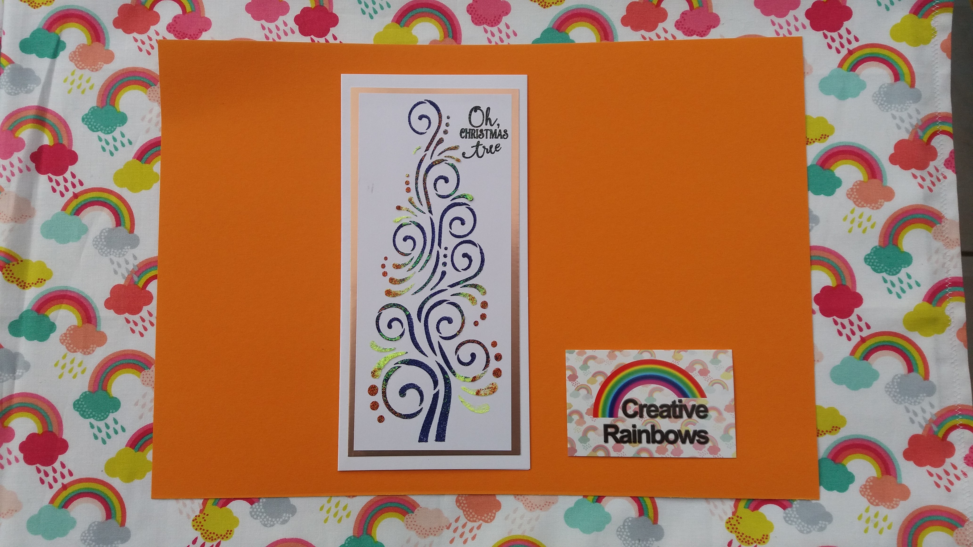 Oh Christmas tree card