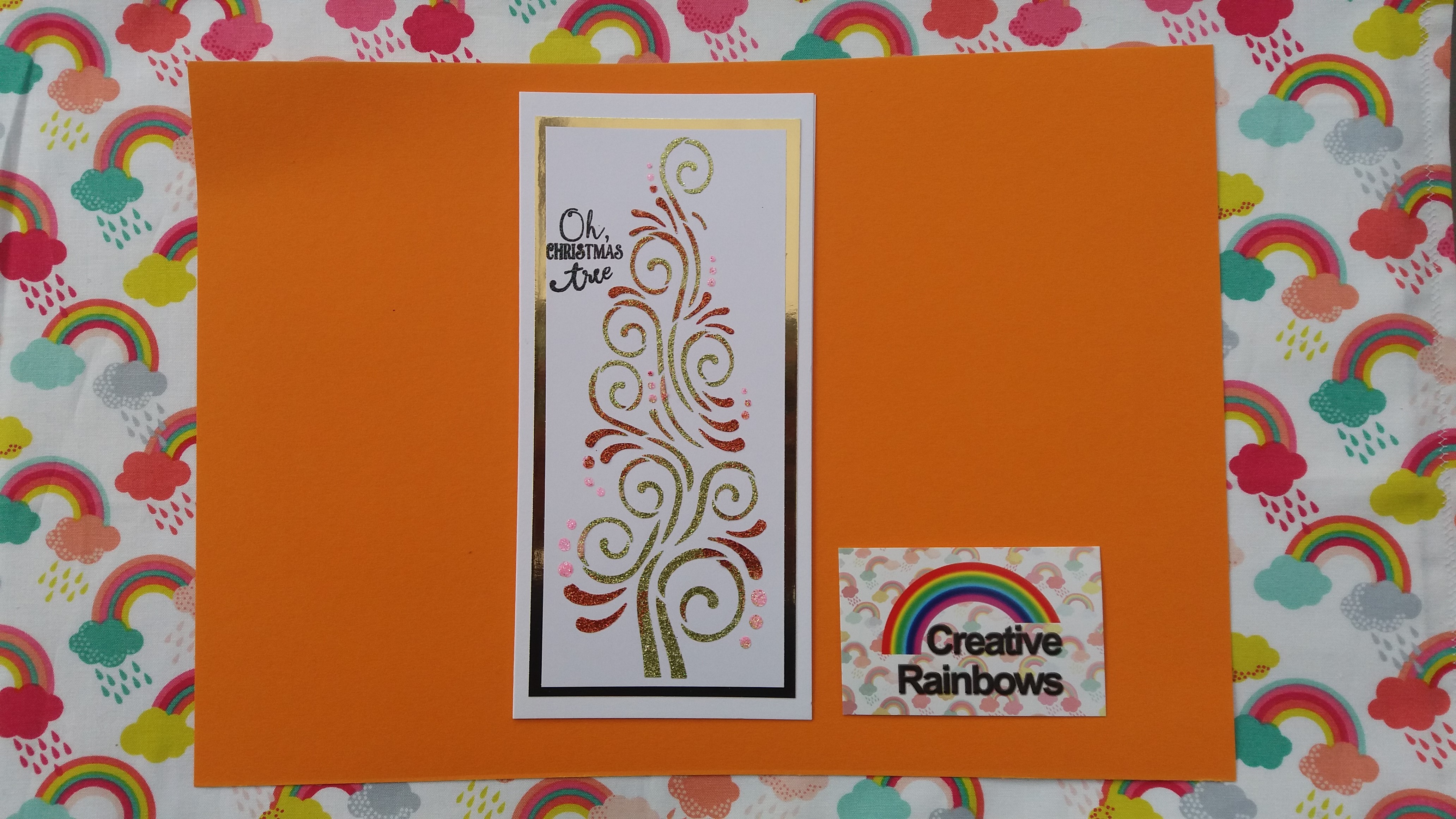 Oh Christmas tree card